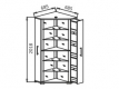 Витрина-2 Шкаф МЦН угловой                                                                                                                                                                                                                                            